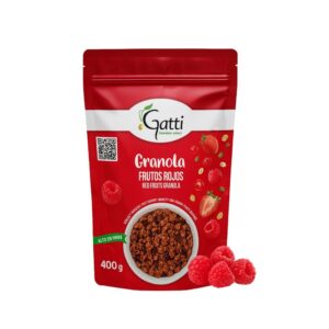 GRANOLA CON FRUTOS ROJOS X 400GR GATTI