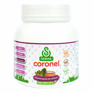 STEVIA 100% PURA EN POLVO X 50GR CORONEL