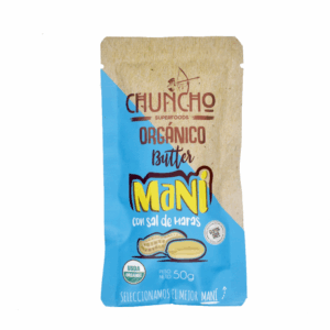 MANTEQUILLA DE MANI CON SAL DE MARAS SACHET X 50GR CALYPSO
