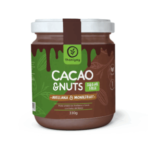 CACAO & NUTS AVELLANA Y MONKFRUIT X 330GR THANIYAY