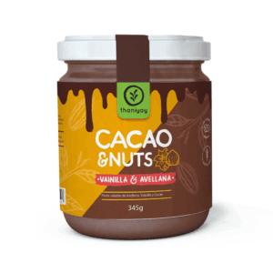 CACAO & NUTS VAINILLA Y AVELLANA X 330GR THANIYAY