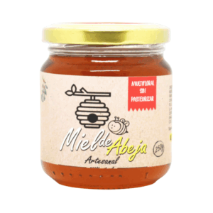 MIEL DE ABEJA ARTESANAL MULTIFLORA X 250GR CALYPSO