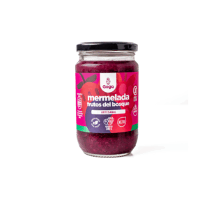 MERMELADA DE FRUTOS DEL BOSQUE CON STEVIA X 300GR GOGA