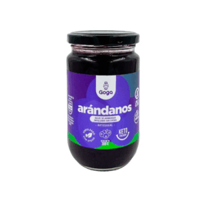 MERMELADA DE ARANDANOS CON STEVIA X 300GR GOGA