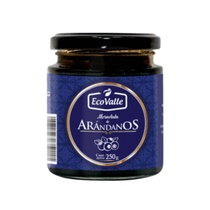 MERMELADA DE ARANDANOS X 250GR ECOVALLE