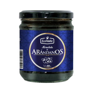 MERMELADA DE ARANDANOS X 500GR ECOVALLE