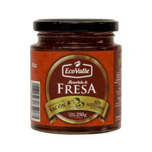 MERMELADA DE FRESA CON YACON X 250GR ECOVALLE