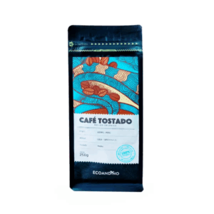 CAFE ORGANICO TOSTADO Y MOLIDO X 250GR ECOANDINO