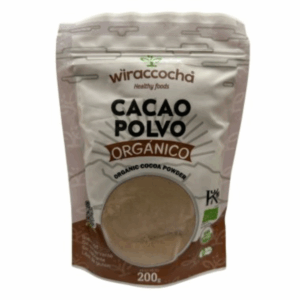 POLVO DE CACAO ORGANICO X 200GR WIRACOCHA