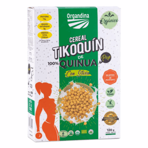CEREAL POPS QUINUA CON STEVIA X 120GR ORGANDINA