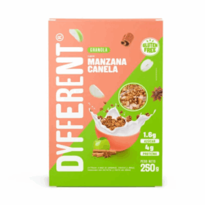 GRANOLA CON MANZANA Y CANELA X 250GR DYFFERENT