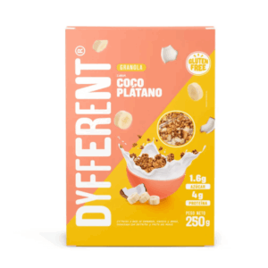 GRANOLA PLATANO Y COCO X 250GR DYFFERENT