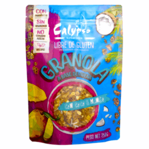 GRANOLA GLUTEN FREE CON COCO Y MANGO X 250GR CALYPSO