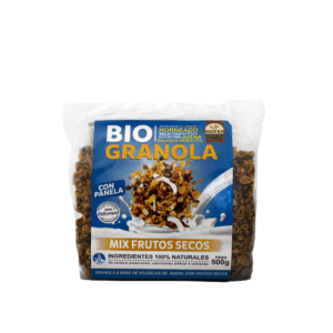 GRANOLA MIXTO DE FRUTOS SECOS CON PANELA X 500GR BIOPAN