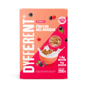 GRANOLA CON FRUTOS DEL BOSQUE X 250GR DYFFERENT