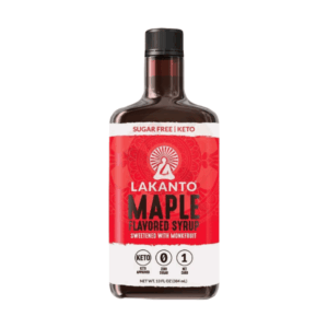 MAPLE FLAVORED SYRUP X 384ML LAKANTO