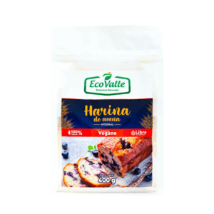 HARINA DE AVENA INTEGRAL X 400GR ECOVALLE
