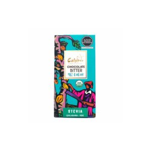 CHOCOLATE BITTER 98% CACAO ENDULZADO CON STEVIA CALYPSO