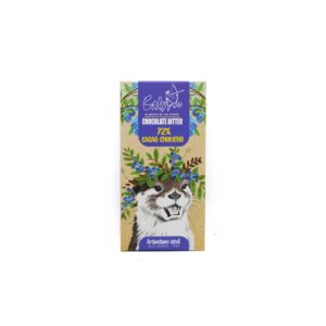 CHOCOLATE BITTER 72% CACAO CON ARÁNDANOS AZUL CALYPSO