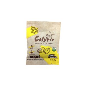 MANÍ BAÑADOS CON CHOCOLATE 70% CACAO 0 AZÚCAR PESO 21G
