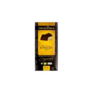 CHOCOLATE ORGANICO DE KIWICHA  65% CACAO X 45GR ORQUIDEA