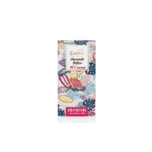 CHOCOLATE BITTER 85% CACAO ENDULZADO CON ERITRITOL CALYPSO