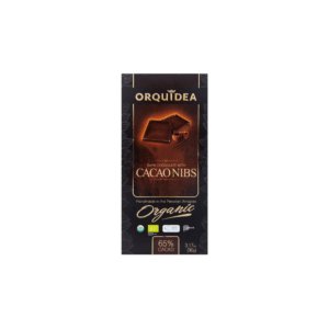 CHOCOLATE NIBS DE CACAO 65% CACAO X 45GR ORQUIDEA