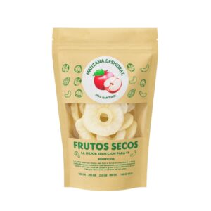 MANZANA CORTADA DESHIDRATADA POR GRAMOS
