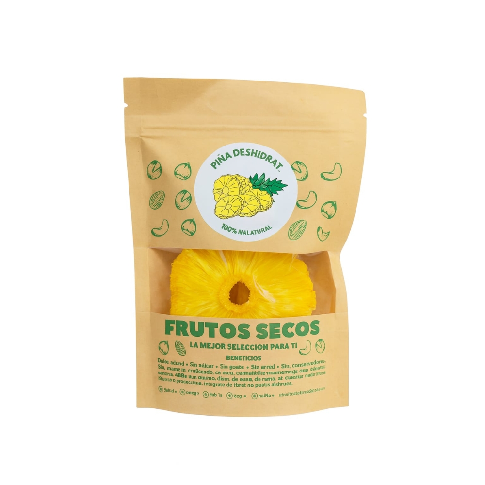 PIÑA DESHIDRATADA POR GRAMOS