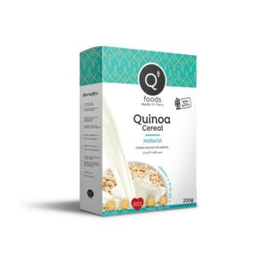CEREAL QUINOA SABOR NATURAL Q FOODS 200 GR