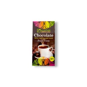 CHOCOLATE PARA TAZA 100 % CACAO NUTRIMIX X 100G
