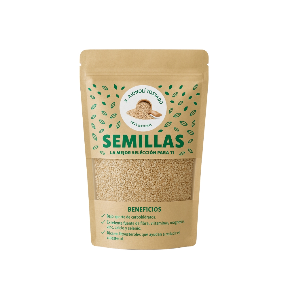AJONJOLI TOSTADO POR GRAMOS
