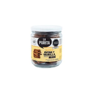 GALLETA DE AVENA Y VAINILLA RELLENA DE VAINILLA 200 GR