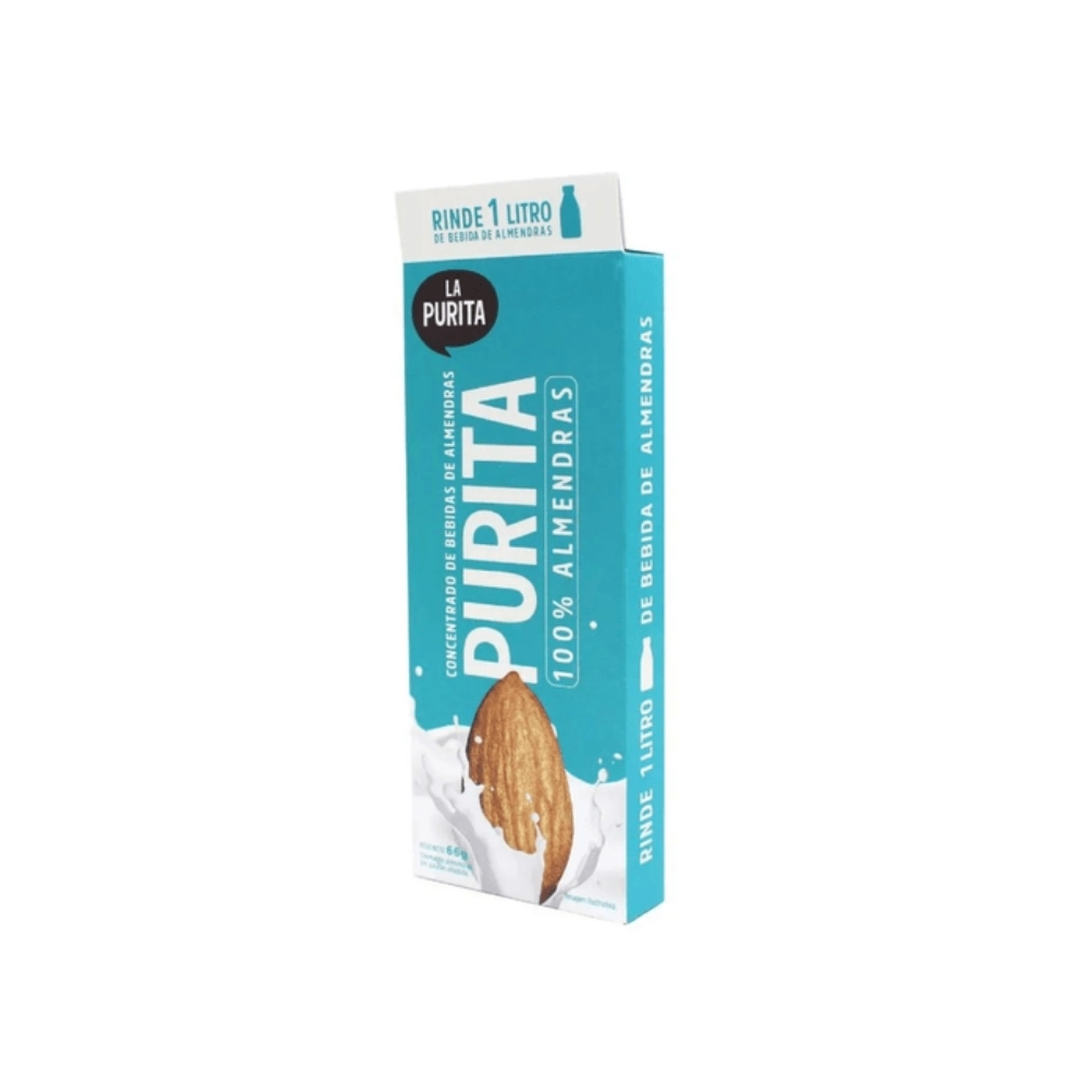 CONCENTRADO DE BEBIDA DE ALMENDRAS X 66 GR LA PURITA