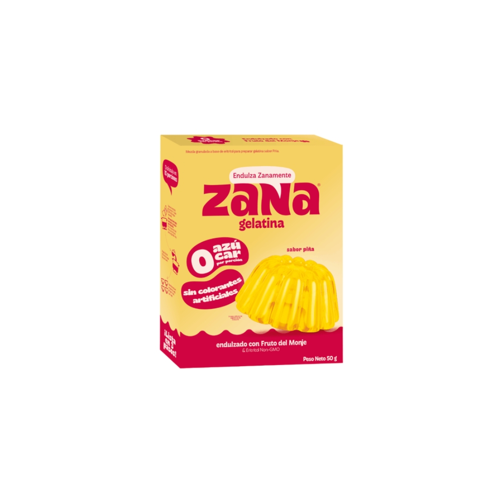 GELATINA PIÑA ZANA X 50 GR