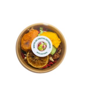 MIXTO DE FRUTAS DESHIDRATADAS POR 250 GRAMOS