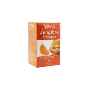 INFUSION JENGIBRE Y NARANJA X 20 SUNKA