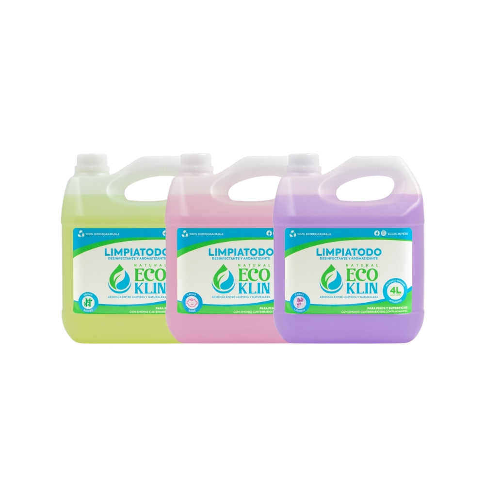 LIMPIA TODO BIODEGRADABLE 4 LITROS ECOKLIN