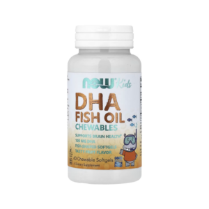 DHA FISH OIL CHEWABLES X 60 SOFTGELS NOW KIDS