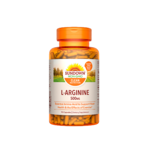 L-ARGININE 500MG X 90 SOFTGELS SUNDOWN