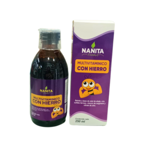 MULTIVITAMINICO CON HIERRO X 250ML NANITA FOODS