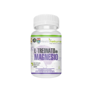 L-TREONATO DE MAGNESIO 500MG X 90 CAPSULAS VEGETALES HEALTH NATURAL
